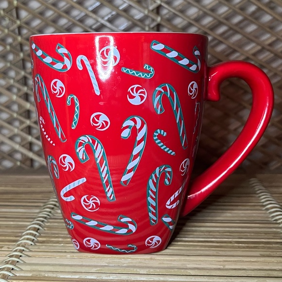 2002 Starbucks Barista Candy Cane Mug - Picture 3 of 8